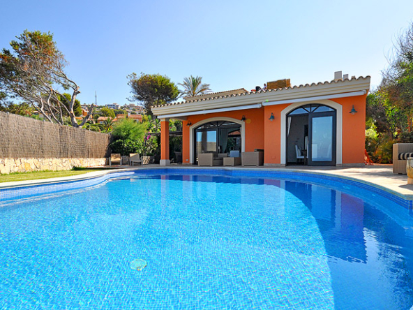 home for sale in nova santa ponsa, frontline with great views to the sea